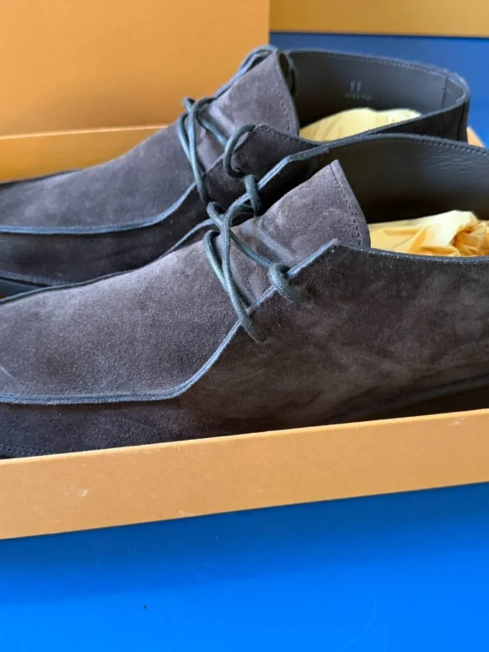 Tod's Brown Suede Desert Ankle Boots